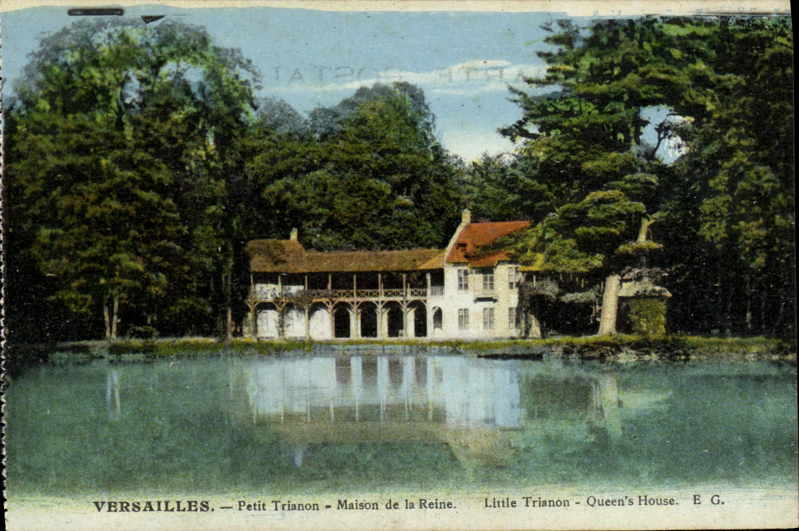 Versailles — Petit Trianon — Maison de la Reine — Little Trianon — Queen's House. E.G.