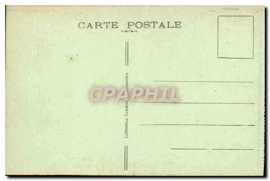CPA Versailles Petit Trianon Le Pavillon De Musique — Verso