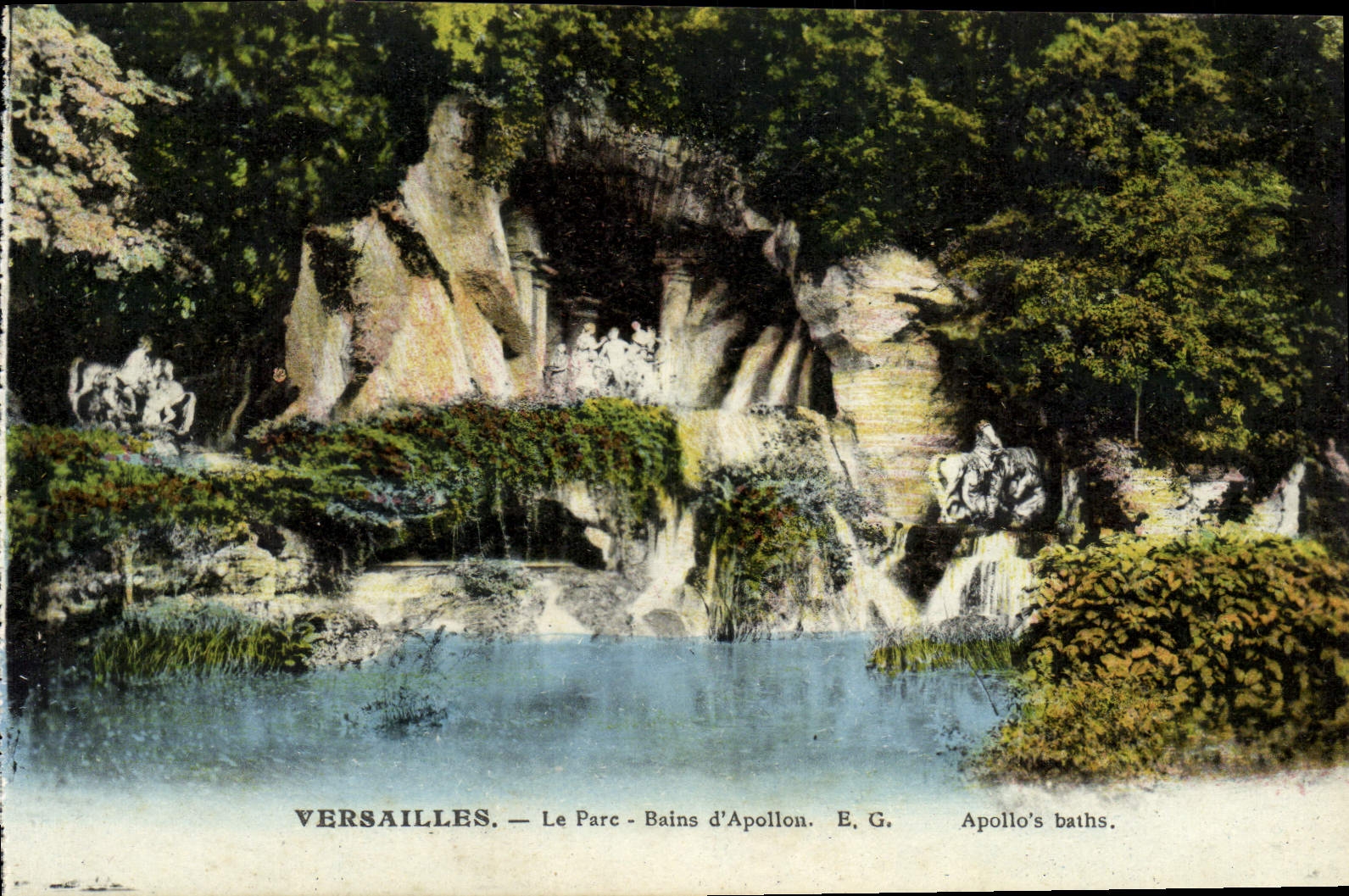 Versailles — Le Parc - Bains d'Apollon — E. G.