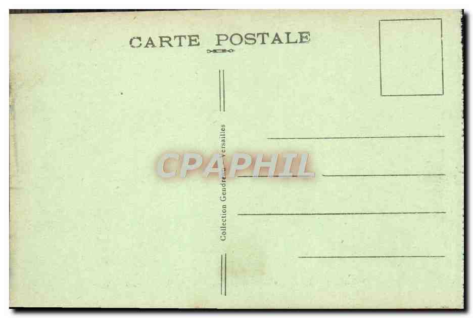 Versailles — Le Parc - Bains d'Apollon — E. G. — Verso