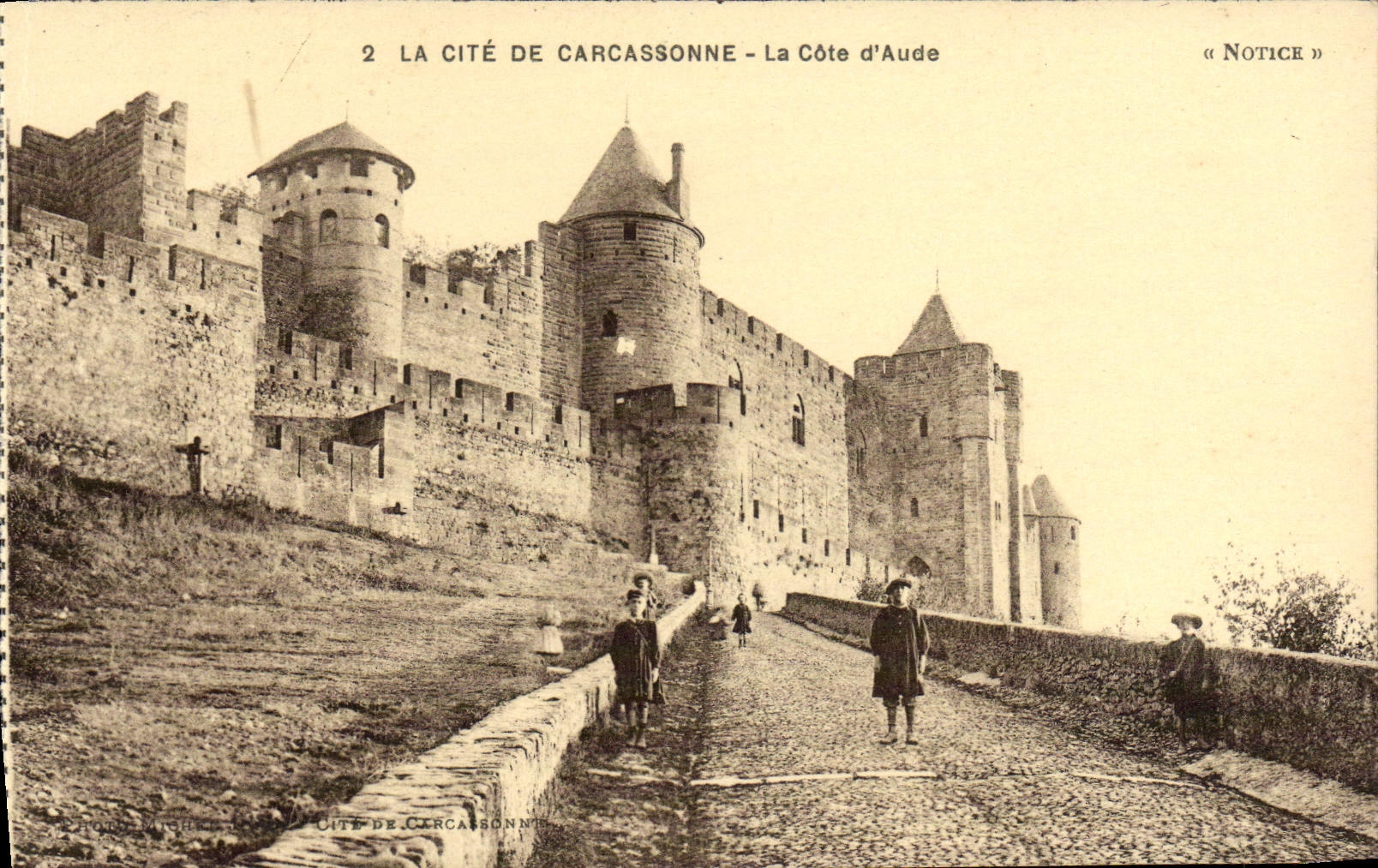 CPA La Cite De Carcassonne La Cote D'Aude