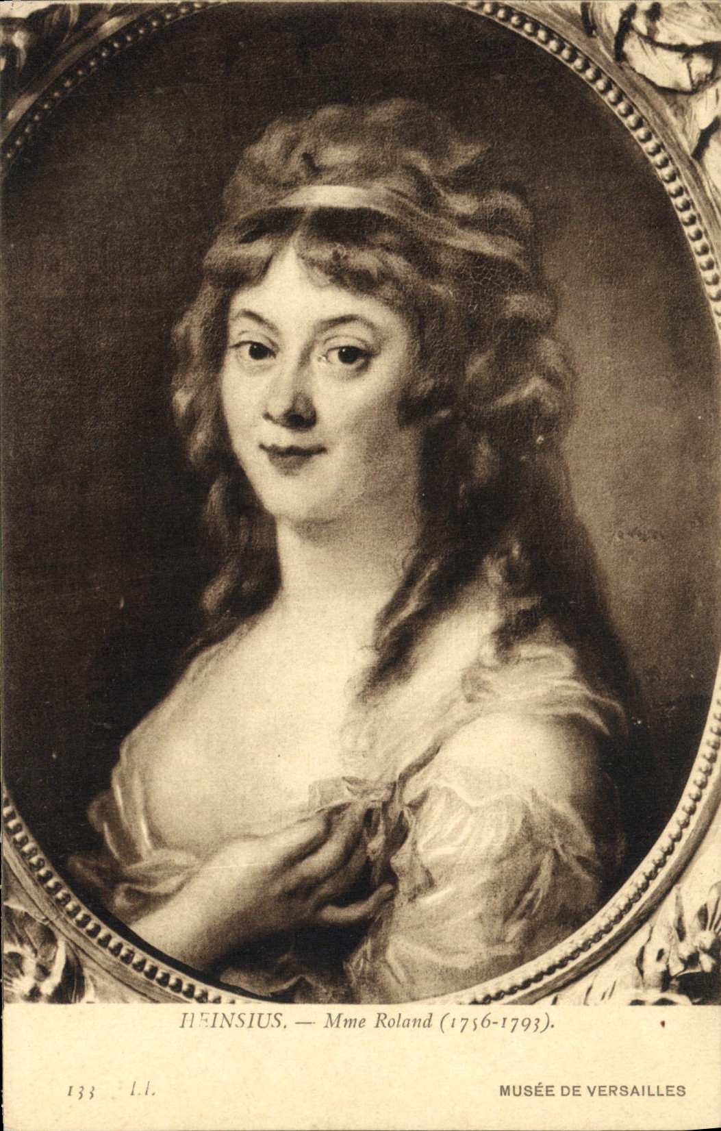 CPA Heinsius Mme Roland Musee De Versailles 