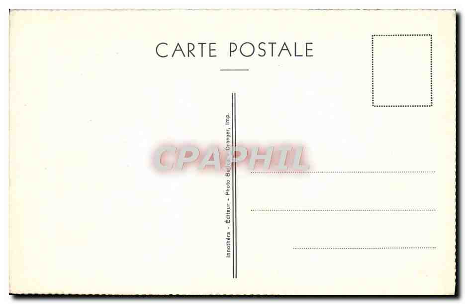 CPA Portrait D'Antoine De La Roque La Fere — Verso