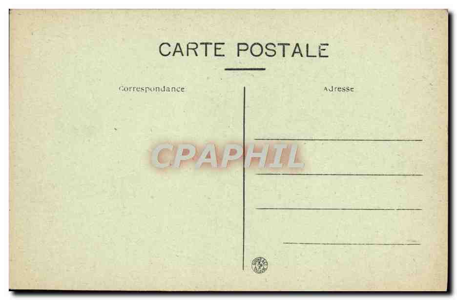 CPA Achille Blesse Gerard — Rückseite