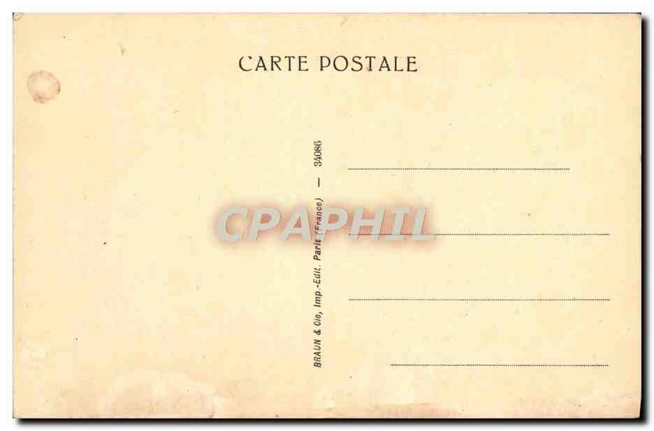 CPA Galerie Imperiale Vienne Suzanne Et Les Deux Vieillards Tintoret — Verso