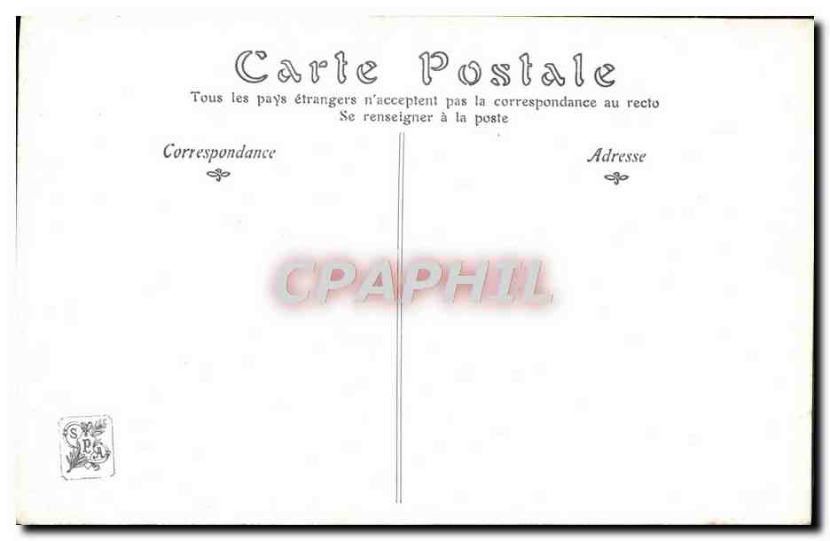 CPA Salon De 1907 L'Enfant A La fontaine Par Felix Desruelles — Verso