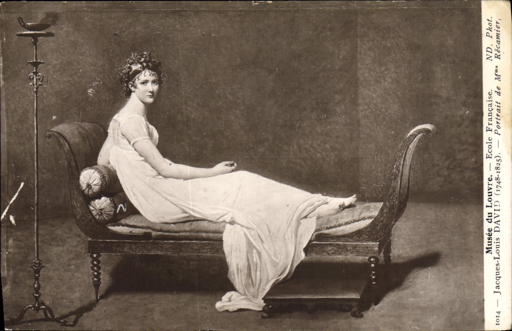 Portrait de femme — Musée du Louvre — École Française (1748-1825) — Jacques-Louis David — Phot. ND Récamier