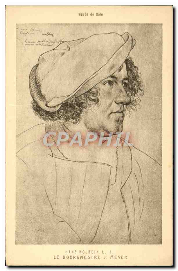 CPA Musee De Bale Hans Holbein Le bourgmestre J Meyer