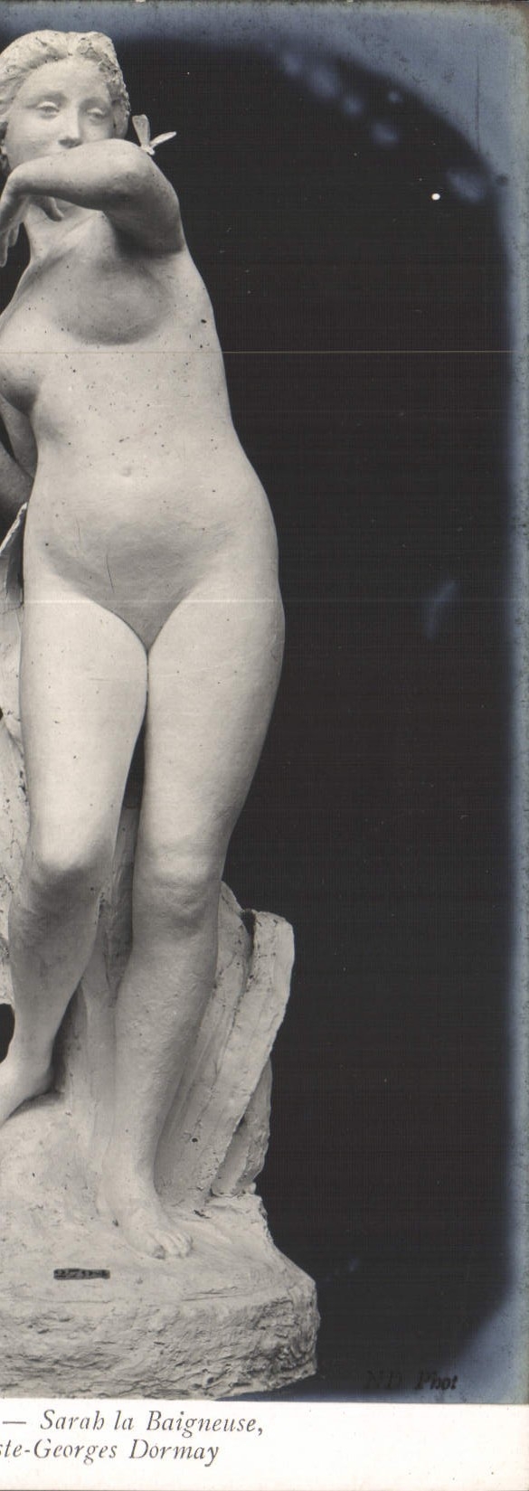 Sarab la Baigneuse — Statue de Georges Dormay — N.L. Poot