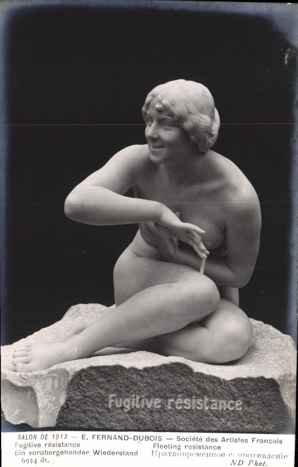 CPA Salon De 1913 Fernand Dubois Fugitive resistance