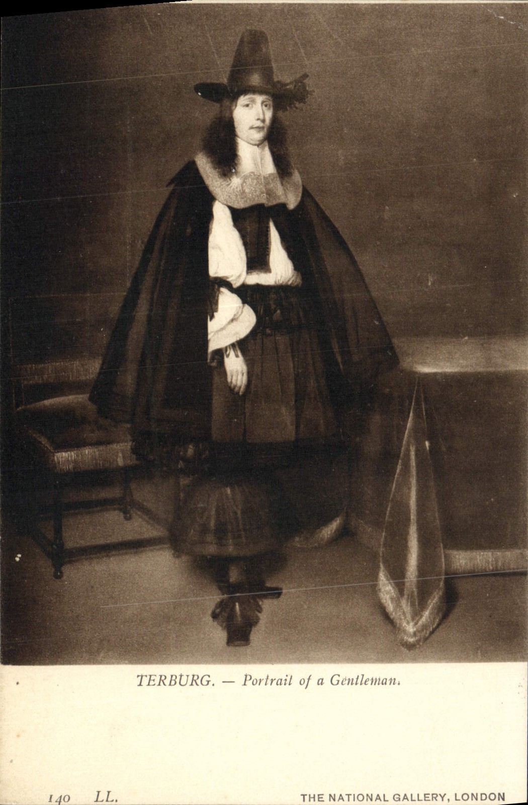 CPA Terburg Portrait Of A Gentleman London National Gallery