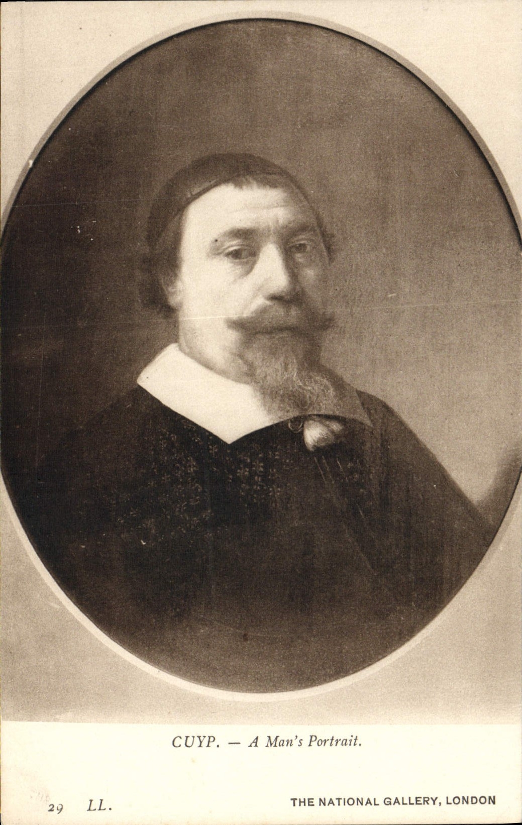 CPA Cuyp A Man's Portrait The National Gallery London