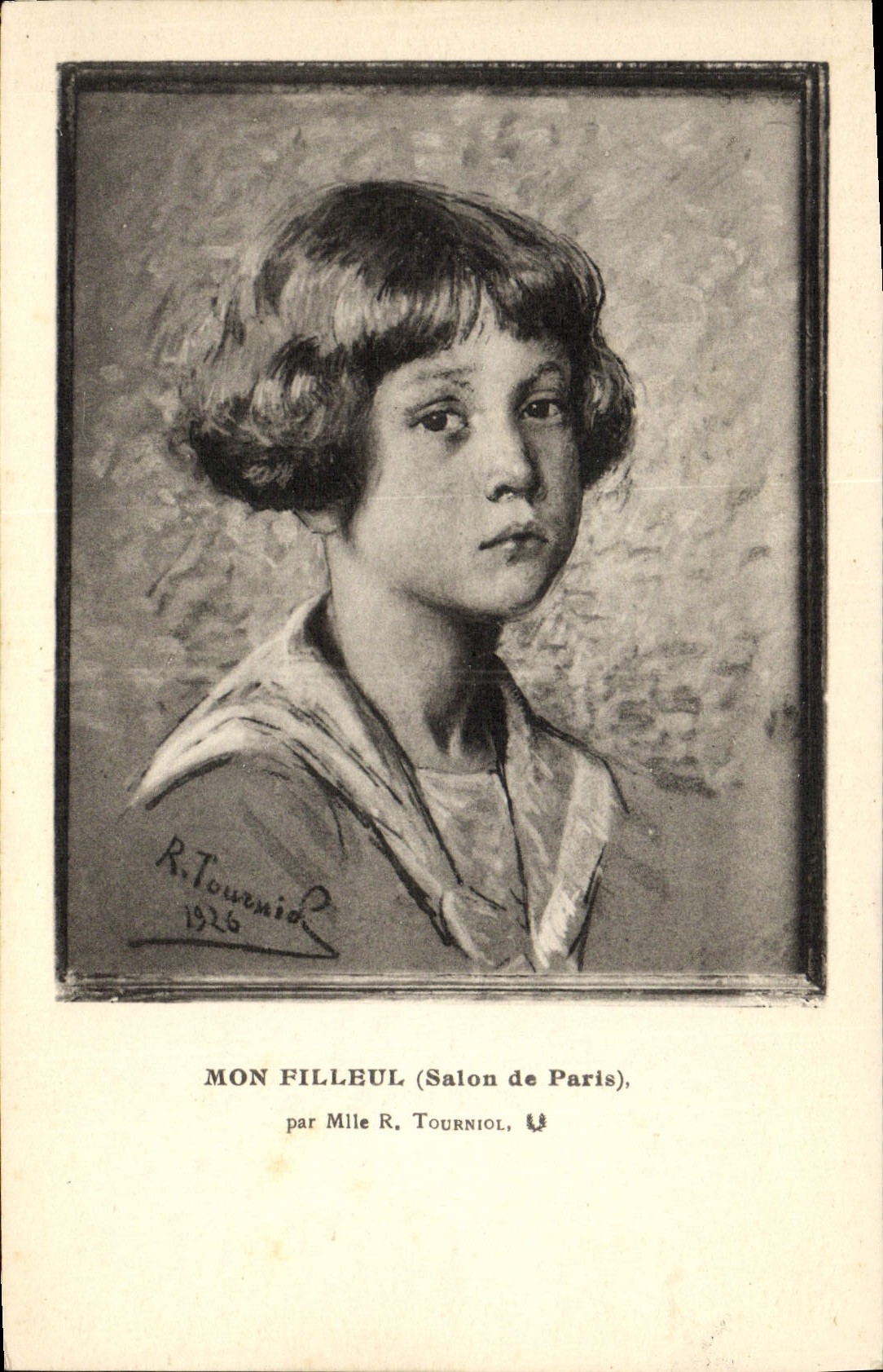 CPA Mon Filleul Paris Par Mile Tourniol