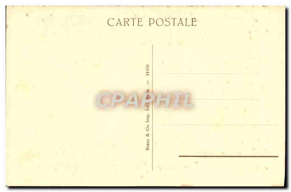 CPA Musee Du Louvre Cariani Portraits d'hommes — Verso