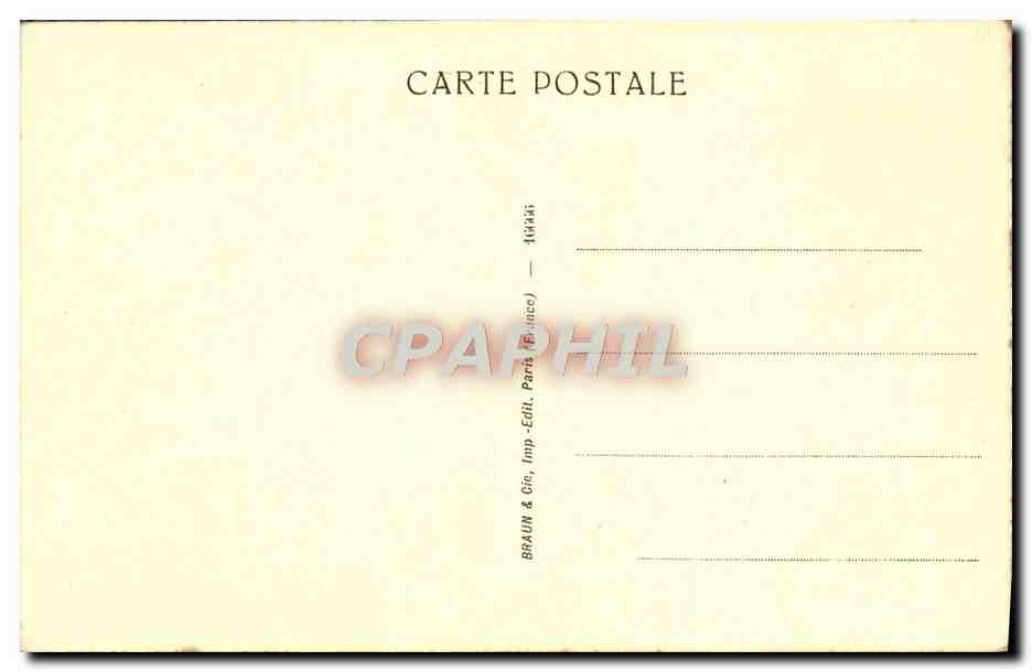 CPA Musee De Francfort Le Peintre Et Sa Femme — Verso