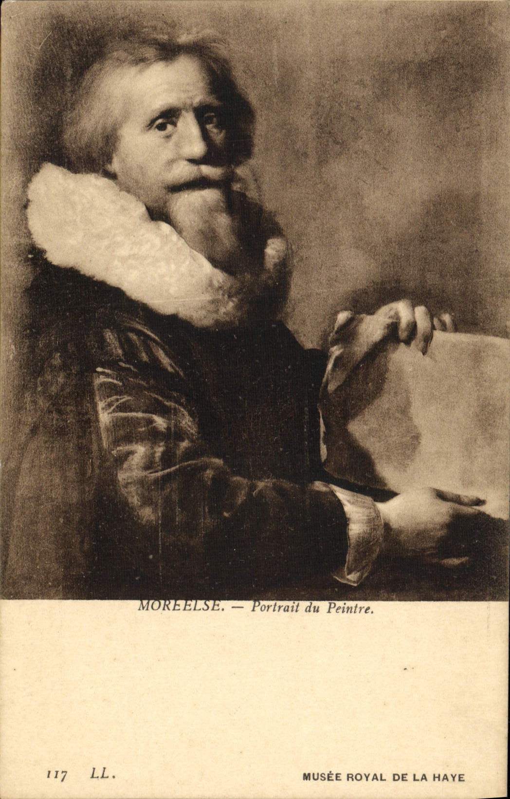 CPA Moreelse Portrait Du Peintre Musee Royal De La Haye