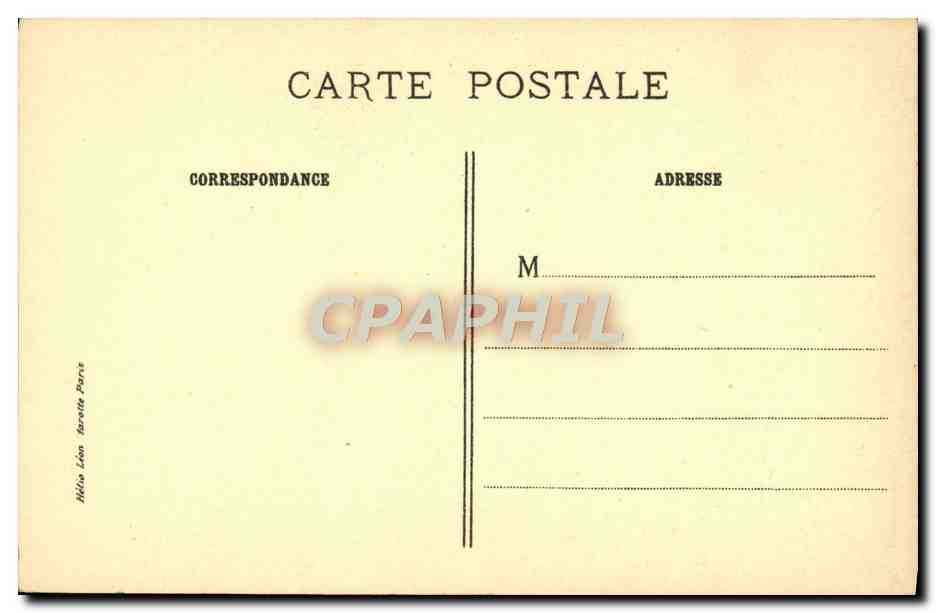CPA La Religieuse De Moret Dite La Mauresse Bibliotheque Sainte Genevieve — Verso