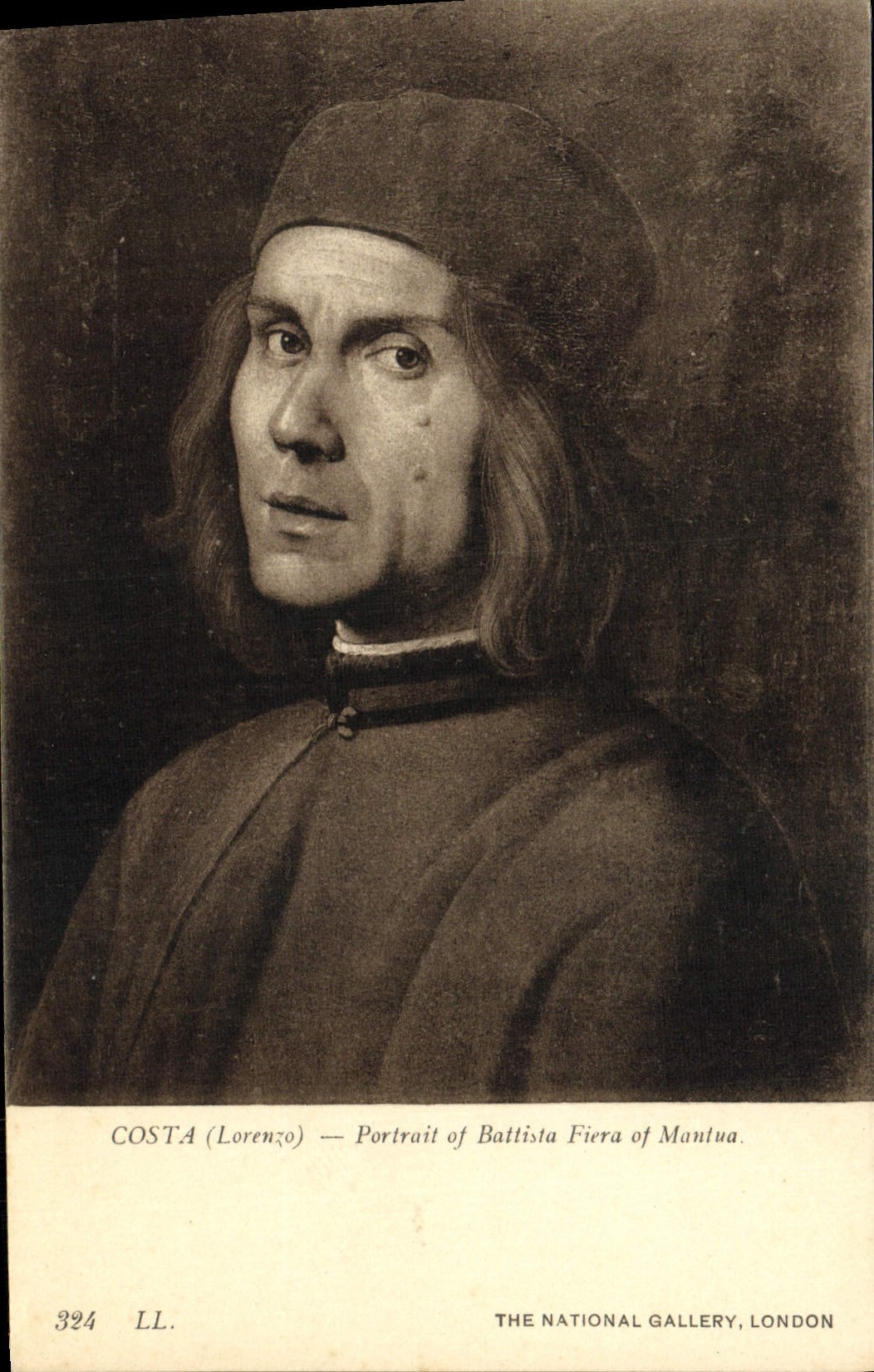 CPA Costa Portrait Of Battista Fiera Of Mantua London