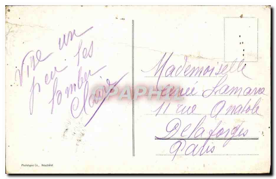 CPA Enfants Chevres Chevre — Verso