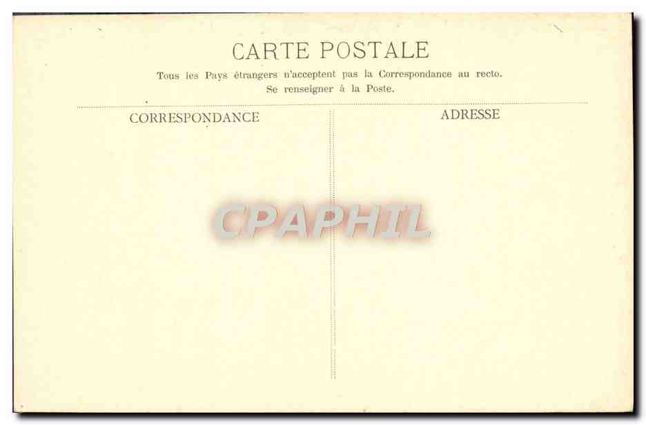 CPA Musee Du Louvre Tete De Jeune Homme L di Credi — Verso