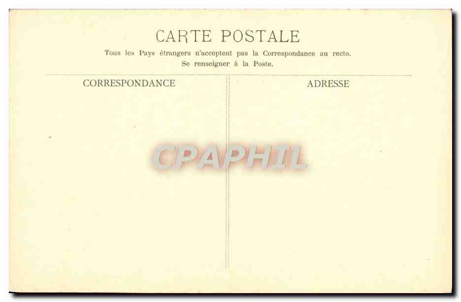 CPA Musee Du Louvre Buste D'Homme Kranach — Verso