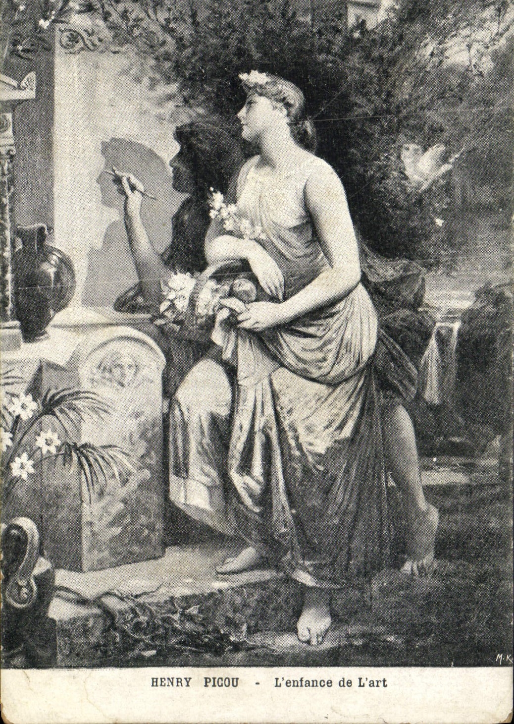 CPA Henry Picou L'Enfance De L'art