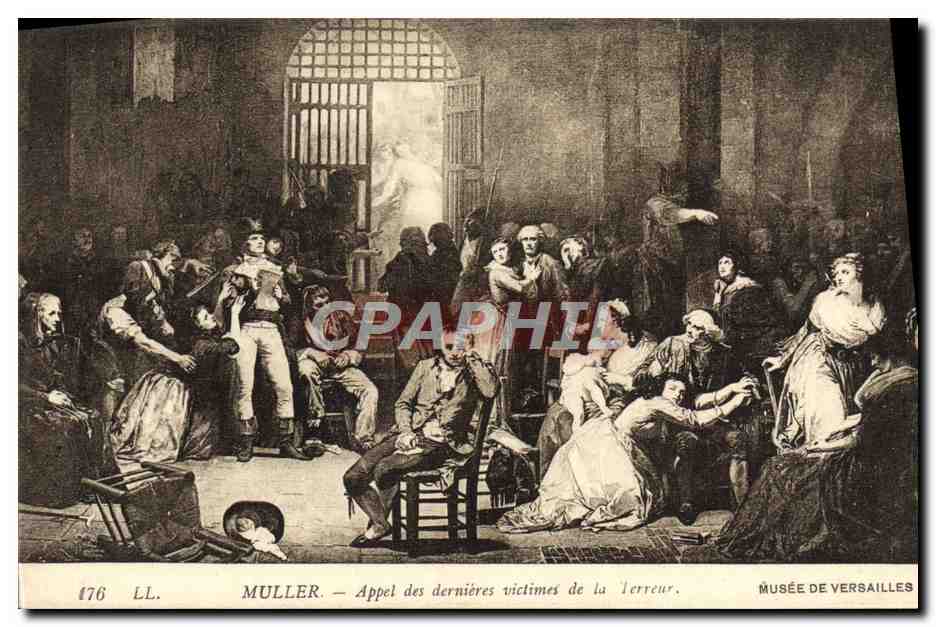 CPA Muller Appel Des Dernieres Victimes De La Terreur Musee De Versailles