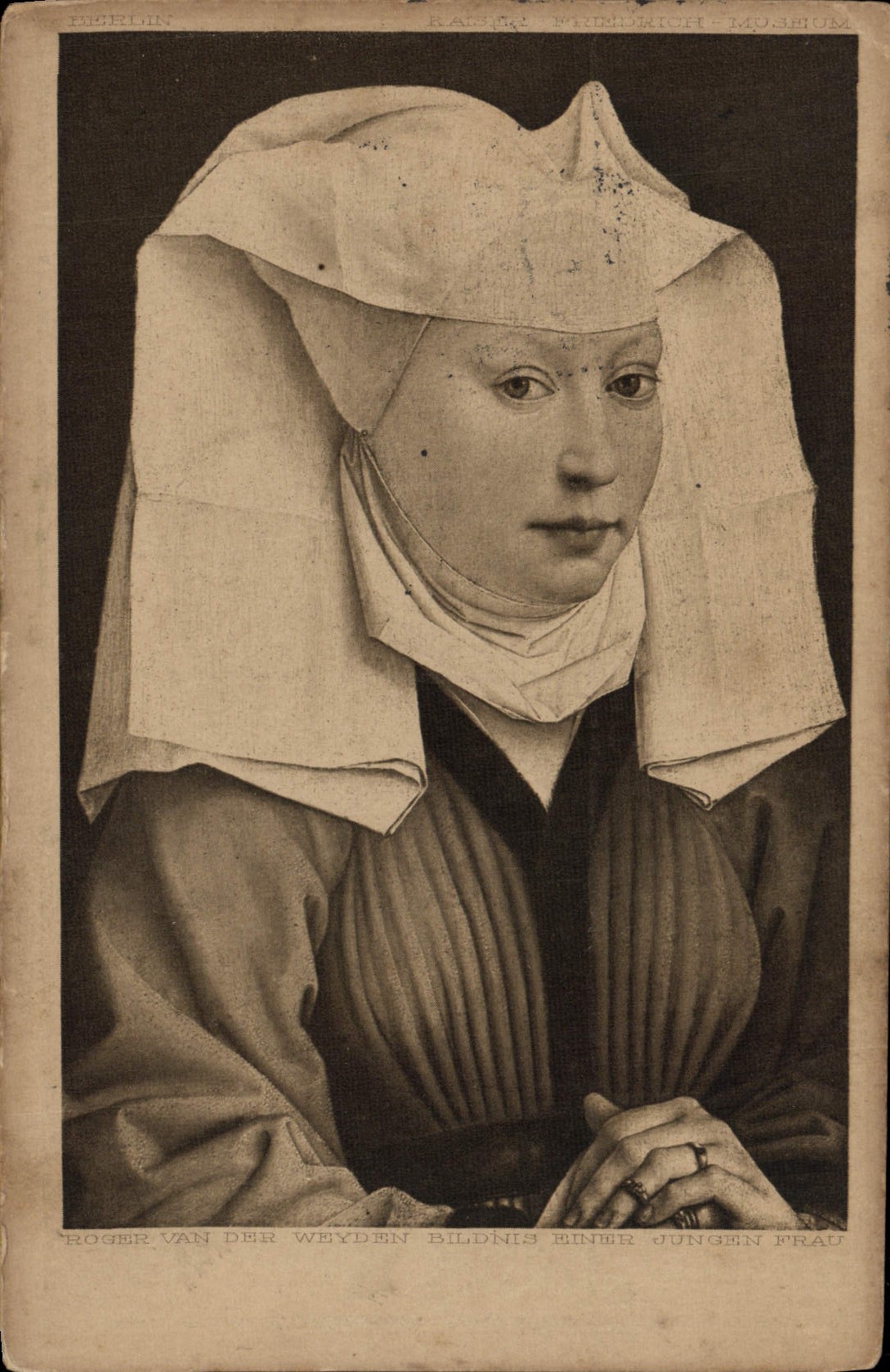 CPA Berlin Kaiser Friedrich Museum Roger Van der Weyden 