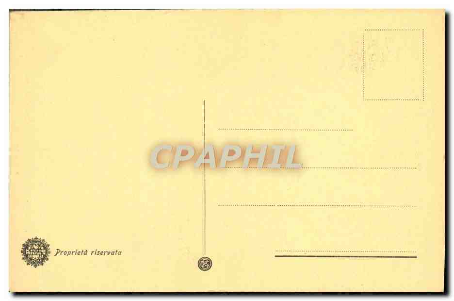 CPA Milano Cenacolo Di Leonardo Da Vinci Il Redentore — Verso