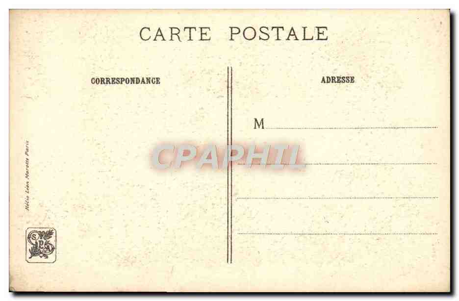 CPA De La Tour Inconnue — Verso