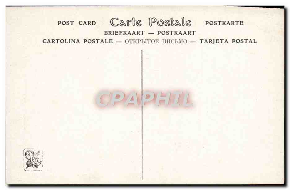 CPA Salon De 1909 Amina Femme De Tetouan Par Girardot — Verso