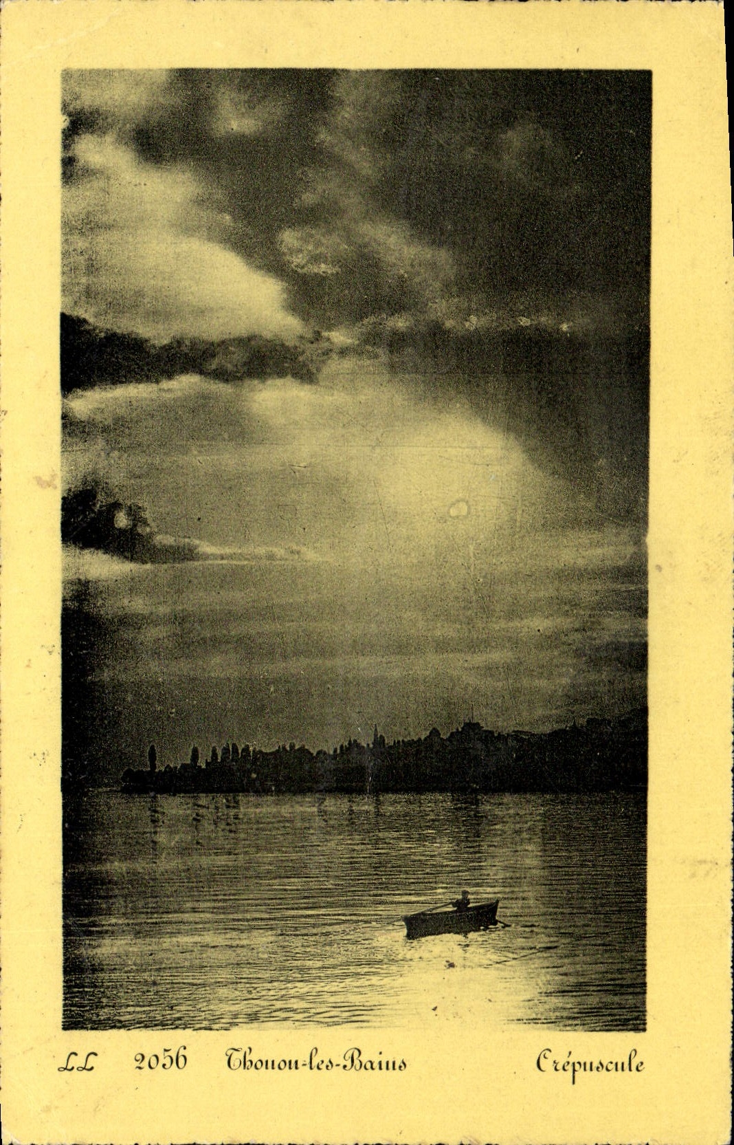 Thonon-les-Bains — Crépuscule — LL 2056