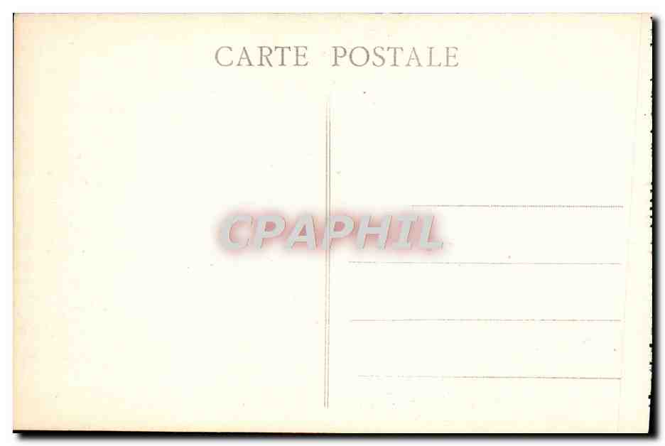 Reims dans les Ruines après la Retraite des Allemands — Hôtel de Ville — G. Grall, éditeur, Reims, n°14 — Verso
