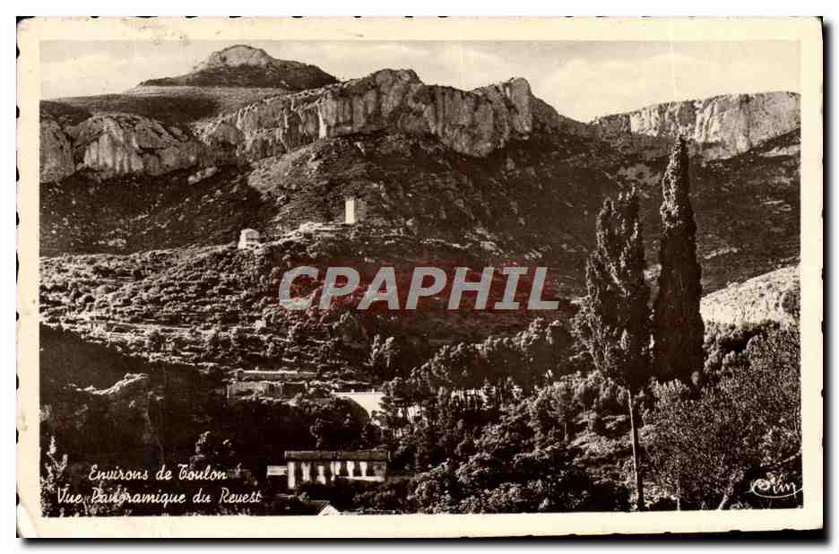 Environ de Toulon — Vue panoramique du Revest — éditeur non identifié