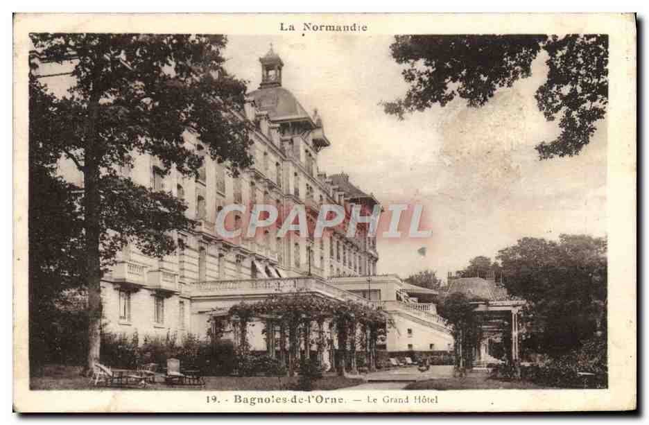Bagnoles-de-l'Orne — Le Grand Hôtel — P. Levassieur, éditeur