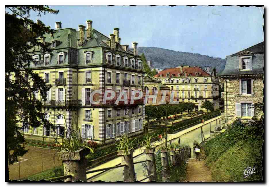 PLOMBIÈRES-LÈS-BAINS — Hôtel des Thermes — Cap - Recto