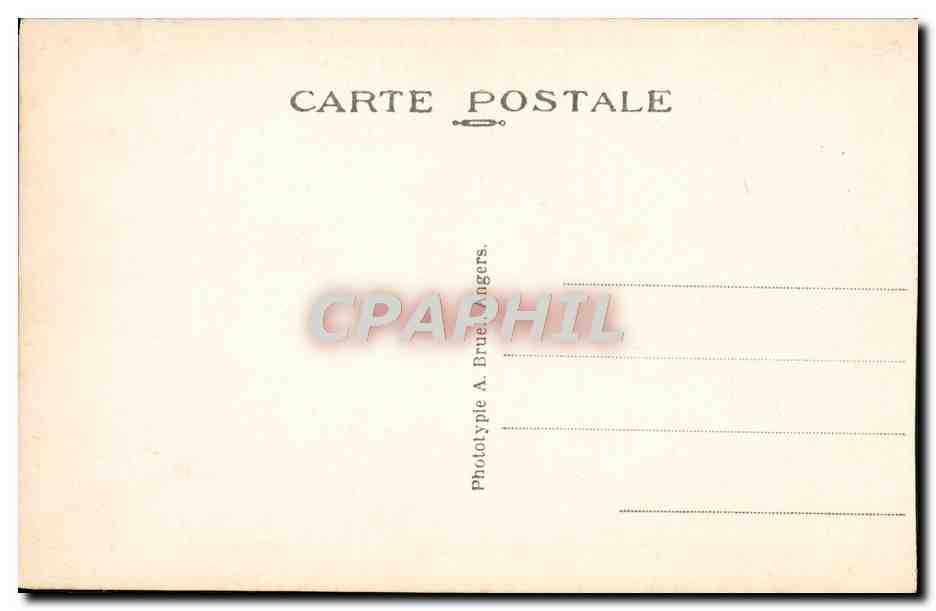 CPA Chinon Le Chateau Salle Des Trophees  — Rückseite
