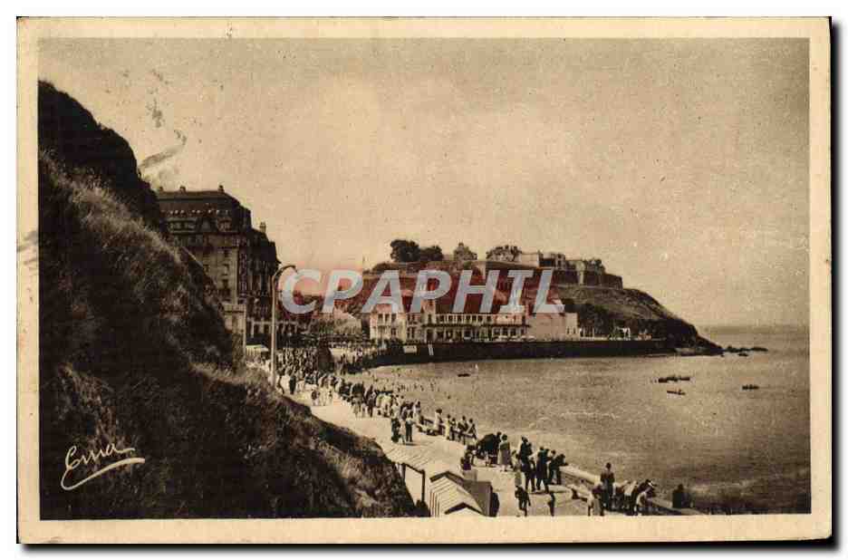 CPA Granville Casino et Plat Gousset