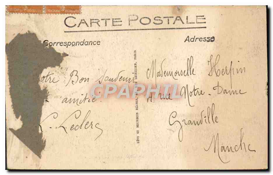 Bagnolles-de-L'Orne — Ansicht des Square Médion — LL — Rückseite