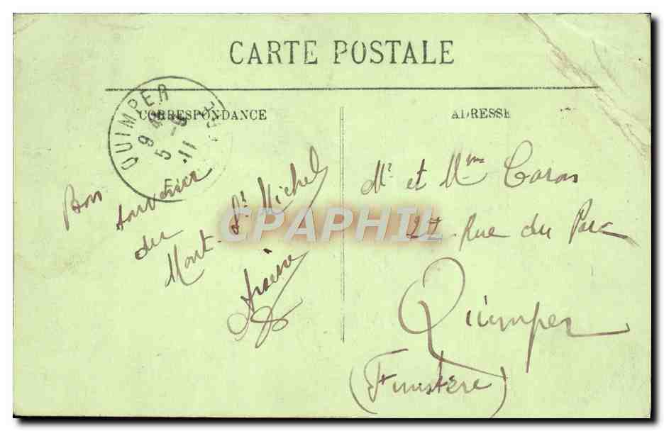 CPA Le Mont Saint Michel La Chapelle Saint Mchel — Reverso