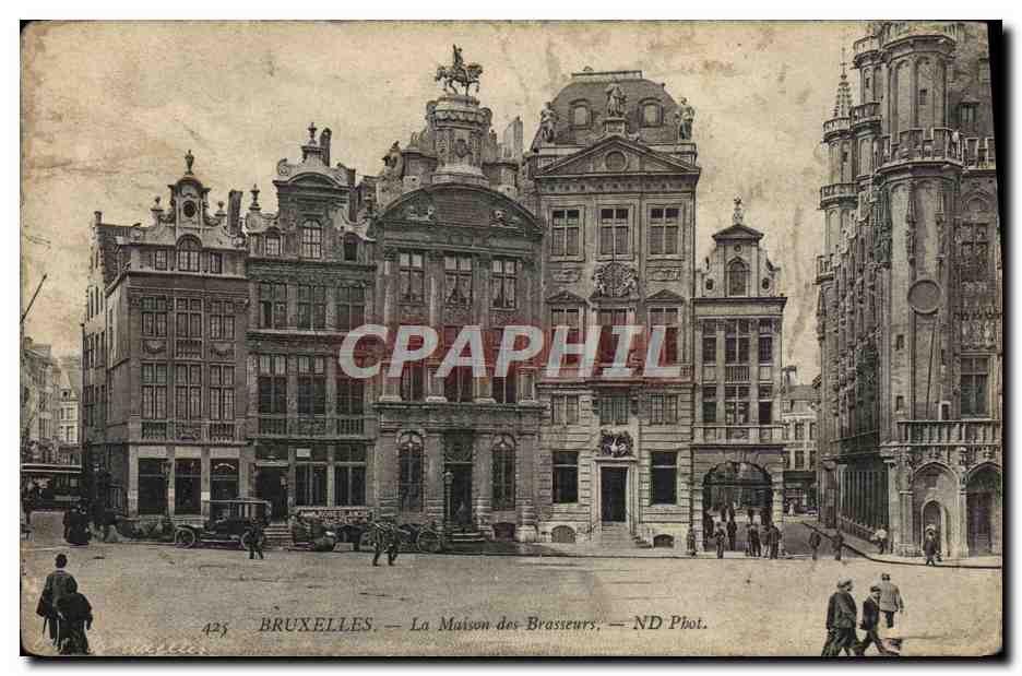 CPA Bruxelles La Maison des Brasseurs