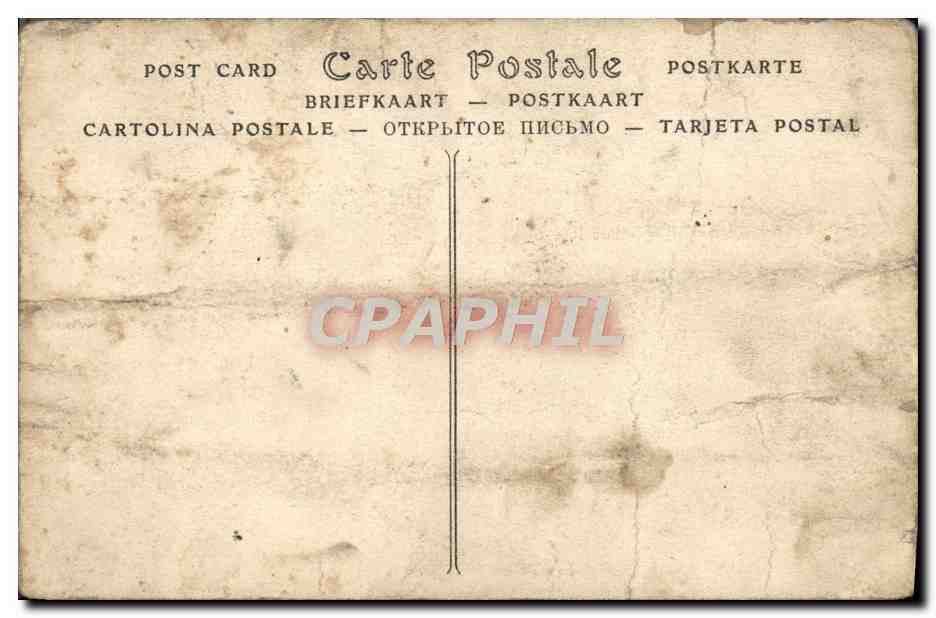 CPA Bruxelles La Maison des Brasseurs — Verso