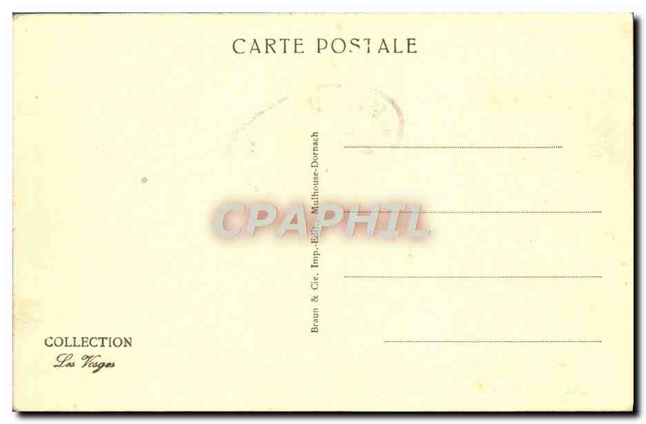 Vallée des lacs de Retournemer et Longemer — Collection Les Vosges — n° 1235 — Rückseite