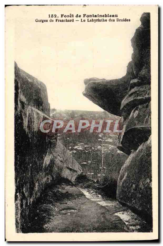 Gorges de Franchard — El Laberinto de los Druldes — Bosque de Fontainebleau