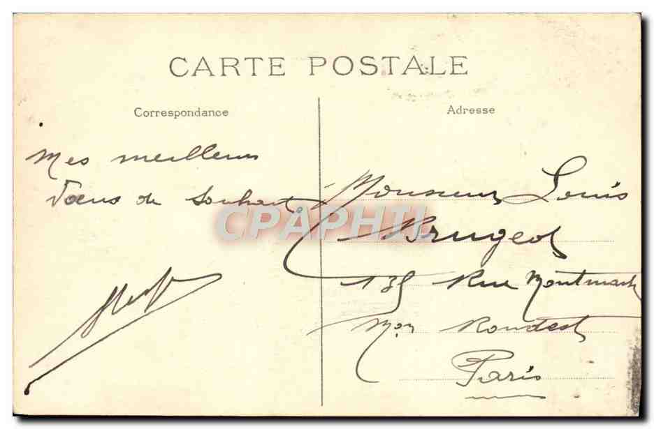 Bois de Boulogne — La Roseraie. L'Ombrelle fleurie — Éditeur non visible, n° de série 10 — Achterkant