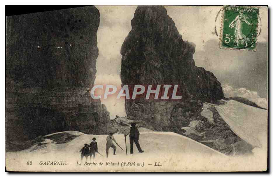CPA Gavarnie La Breche de Roland alpinisme