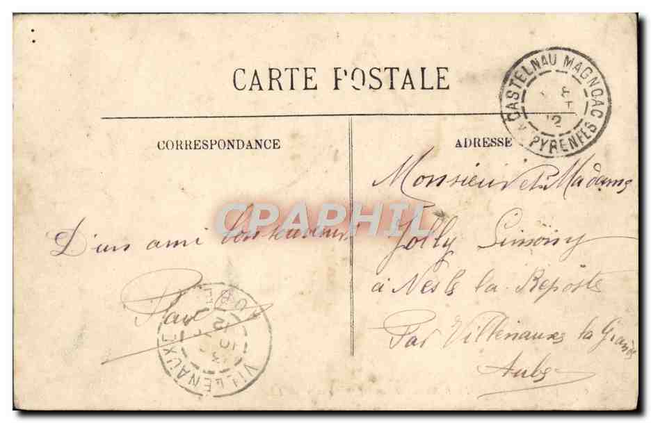CPA Gavarnie La Breche de Roland alpinisme — Verso