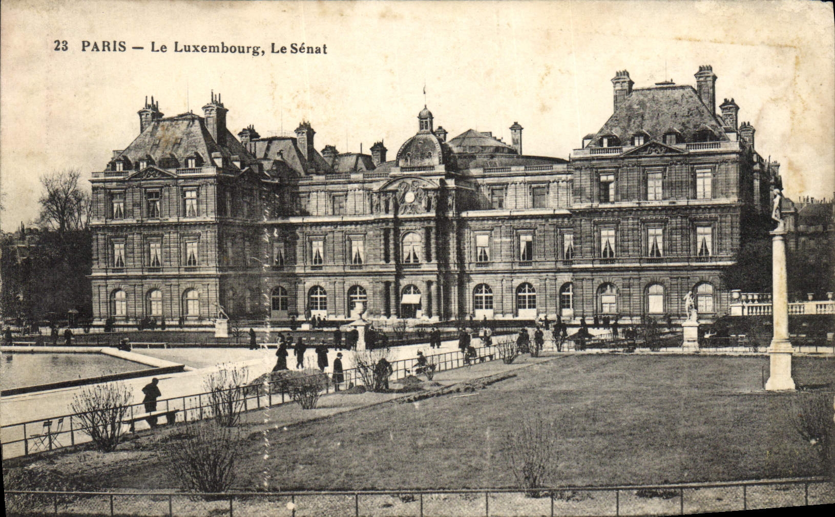 CPA Paris Le Luxembourg Le Senat
