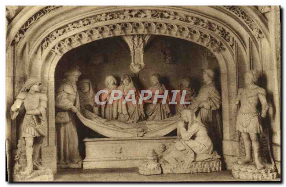 CPA Abbaye De Solesmes Les Saints Le Tombeau du Christ