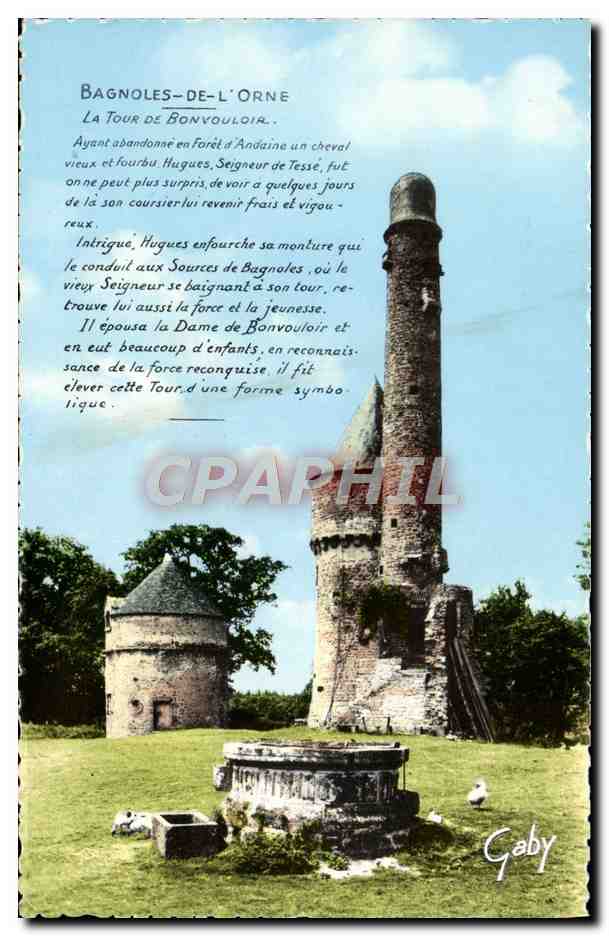 Bagnolés-de-l'Orne — La Torre de Bonvouloir — Ediciones Gaby